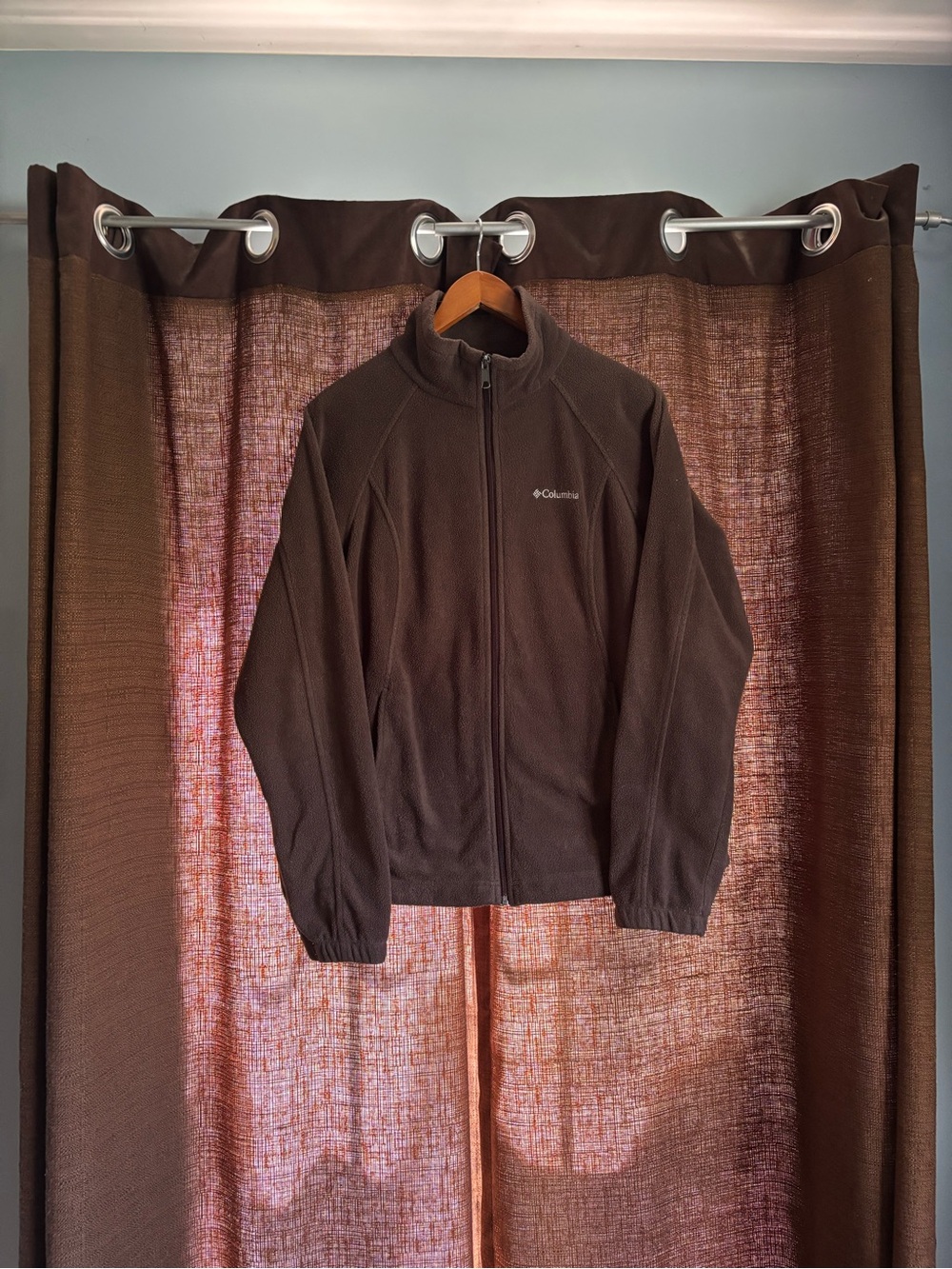 Columbia Men's Brown Lightweight Full-Zip Jacket